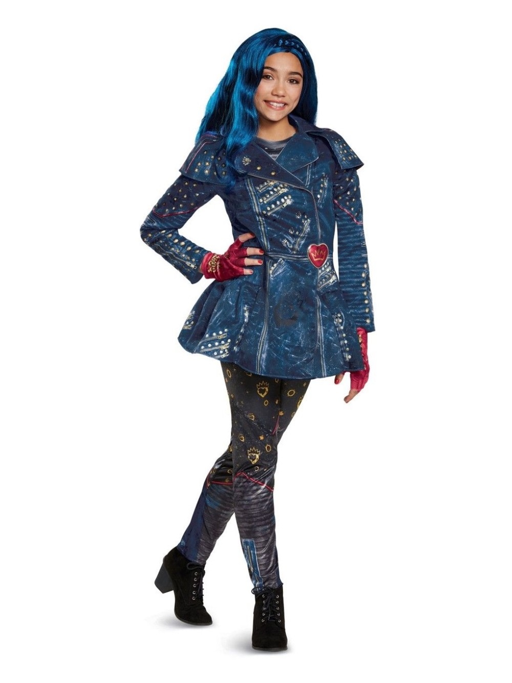 DISNEY Descendants 2 Evie Halloween Costume Size Child M Medium 8-10